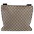 GUCCI GG Supreme Schultertasche PVC Beige Gold 201446 Auth 153075 Golden - Ansicht 2