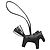Hermès HERMES Rodeo PM Charm Pelle Nera Auth BA8096M Nero
