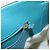 Borsa Tote in pelle blu e oro GUCCI 354397 Auth ar13812 D'oro - vista 21