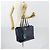 Borsa Tote in pelle blu e oro GUCCI 354397 Auth ar13812 D'oro - vista 23