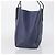 Borsa Tote in pelle blu e oro GUCCI 354397 Auth ar13812 D'oro - vista 3