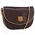 Céline Borsa a Spalla CELINE in Pelle Marrone Oro Auth bs30778 D'oro