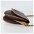 Céline Borsa a Spalla CELINE in Pelle Marrone Oro Auth bs30778 D'oro - vista 3