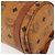 Borsa a Spalla MCM Logogram Vicetos in Pelle PVC Marrone Oro Auth BA8198 D'oro - vista 15