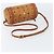 Borsa a Spalla MCM Logogram Vicetos in Pelle PVC Marrone Oro Auth BA8198 D'oro - vista 7