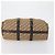 Borsa Boston in tela Trotter Christian Dior Beige Oro Auth 153500 - vista 5