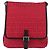 FENDI Zucchino Canvas Schultertasche Rot Silber Auth 155957V - Ansicht 13