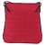 FENDI Zucchino Canvas Schultertasche Rot Silber Auth 155957V - Ansicht 2