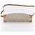 Christian Dior Borsa a spalla in tela a nido d'ape PVC beige oro Auth ep11929 D'oro - vista 5