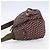 Borsa a Spalla PRADA in Nylon Rosa Argento Auth ep11911 - vista 3