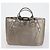Borsa a Spalla Salvatore Ferragamo in Pelle 3 Pezzi Bordeaux Argento Beige Auth am9685 Bordò - vista 9