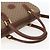Gucci Borsa Boston Micro GG Supreme PVC 2 vie Beige Oro 002 122 0033 Auth 156846 D'oro - vista 7