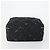 CHANEL Nuova Linea da Viaggio Borsa a Mano Nylon Nero Argento CC Auth bs31119 - vista 9
