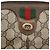 Borsa Sherry Line GG Supreme Web di GUCCI in PVC beige e oro 904 02 047 Auth 157639 D'oro - vista 14