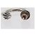 Orecchino ad anello semplice Chrome Hearts Ag925 Argento Auth 156691M - vista 7