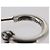 Orecchino ad anello semplice Chrome Hearts Ag925 Argento Auth 156691M - vista 9