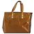 LOUIS VUITTON Monogram Vernis Reade PM Borsa a Mano Bronzo M91146 LV Auth BA8597 - vista 13