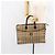 Autre Marque Borsa da lavoro Burberrys Nova Check in tela beige oro Auth 149757 D'oro - vista 25