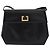 Borsa a Spalla Gancini in Pelle Nera e Oro Auth BA8683 di Salvatore Ferragamo Nero D'oro - vista 2