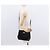 Borsa a Spalla Gancini in Pelle Nera e Oro Auth BA8683 di Salvatore Ferragamo Nero D'oro - vista 22