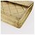 CHANEL Mini Matelassé Borsa a Spalla con Catena in Pelle di Agnello Oro CC Auth 152962 D'oro - vista 16