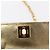 CHANEL Mini Matelassé Borsa a Spalla con Catena in Pelle di Agnello Oro CC Auth 152962 D'oro - vista 22
