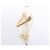 CHANEL Mini Matelassé Borsa a Spalla con Catena in Pelle di Agnello Oro CC Auth 152962 D'oro - vista 26