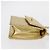 CHANEL Mini Matelassé Borsa a Spalla con Catena in Pelle di Agnello Oro CC Auth 152962 D'oro - vista 4