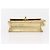 CHANEL Mini Matelassé Borsa a Spalla con Catena in Pelle di Agnello Oro CC Auth 152962 D'oro - vista 6