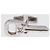 LOUIS VUITTON Gemelli Cufflinks Cuffs metallo Argento SV925 Auth 152430 - vista 17