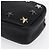 Pochette in pelle nera e argento con borchie Jimmy Choo Auth BA8065 Nero - vista 7