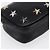 Pochette in pelle nera e argento con borchie Jimmy Choo Auth BA8065 Nero - vista 8