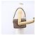 Borsa a Spalla in Pelle Beige Oro GUCCI 001 099 0622 Auth BA7974 D'oro - vista 21