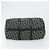 Borsa Boston Mini in Tela Trotter Christian Dior Nera Argento Auth 152631 Nero - vista 5