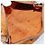 Borsa MCM Logogram Vicetos in pelle PVC marrone e oro Auth gh1221 D'oro - vista 11
