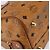 Borsa MCM Logogram Vicetos in pelle PVC marrone e oro Auth gh1221 D'oro - vista 14