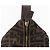 Borsa Vanity in Tela Zucca FENDI Nera Marrone Auth 147545 Nero - vista 11