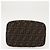 Borsa Vanity in Tela Zucca FENDI Nera Marrone Auth 147545 Nero - vista 5