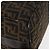 Borsa Vanity in Tela Zucca FENDI Nera Marrone Auth 147545 Nero - vista 9