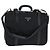 Borsa da lavoro PRADA in nylon nero e argento Auth bs30135