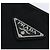 Borsa da lavoro PRADA in nylon nero e argento Auth bs30135 - vista 18