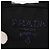 PRADA Borsa Tote in Perline Nylon Nero Argento Auth bs30073 - vista 17