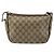 Borsa a Spalla Gucci GG Supreme Web Sherry Line PVC Beige 89 02 032 Auth 146752 D'oro - vista 2