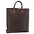 LOUIS VUITTON Borsa Sac Plat Monogram M51140 LV Auth 148311 Monogramma