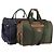 Autre Marque Borsa Boston Burberrys in tela PVC 2 pezzi blu navy e verde Auth bs29550