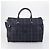 Autre Marque Borsa Boston Burberrys in tela PVC 2 pezzi blu navy e verde Auth bs29550 - vista 10