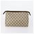 Pochette GUCCI GG Canvas Supreme 3 Set Rosa Nero Beige Auth bs30861 - vista 3