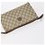Pochette GUCCI GG Canvas Supreme 3 Set Rosa Nero Beige Auth bs30861 - vista 5