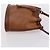 Borsa a Spalla in Pelle e Tela Burberry 2 Pezzi Beige Marrone Auth bs31058 - vista 12