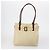 Borsa a Spalla in Pelle e Tela Burberry 2 Pezzi Beige Marrone Auth bs31058 - vista 2